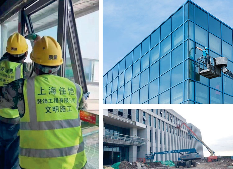 現(xiàn)場施工團隊